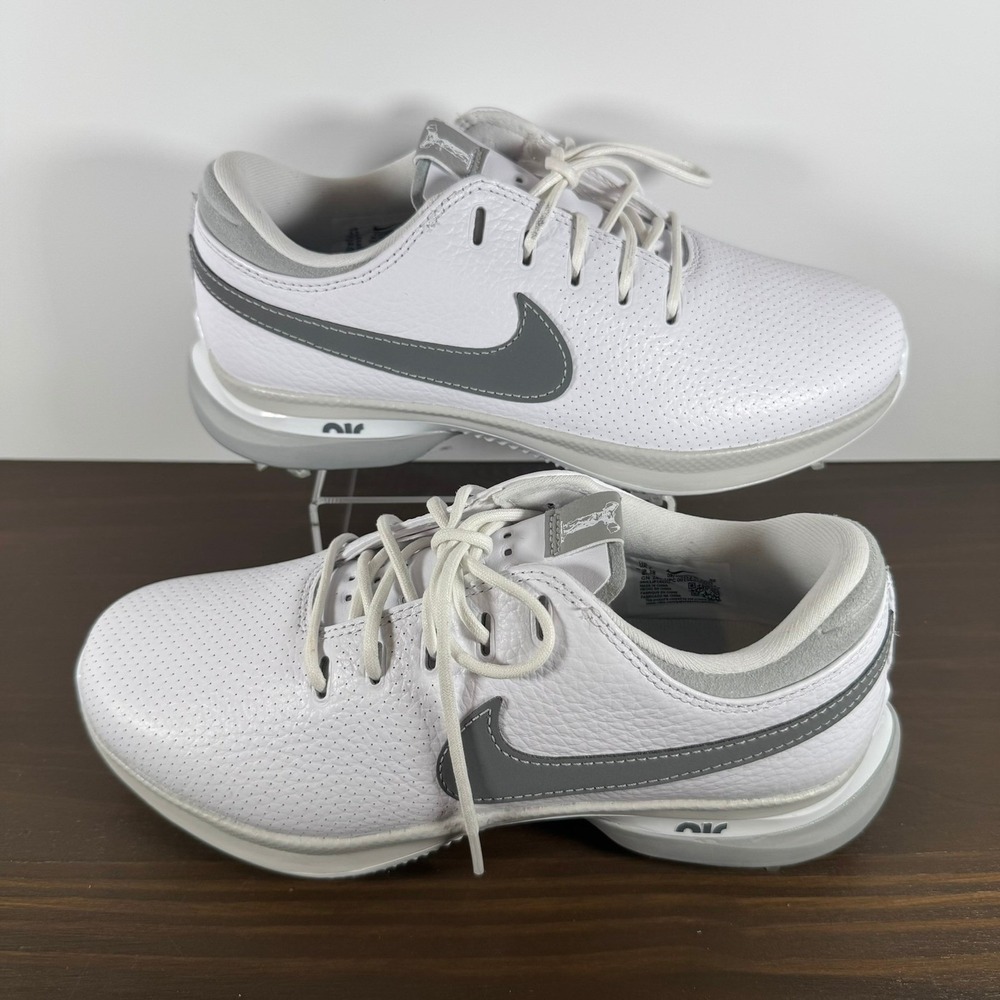 Nike Men's Air Zoom Victory Tour 3 Golf Shoes Size 5.5 White Iron Grey New - Picture 3 of 11